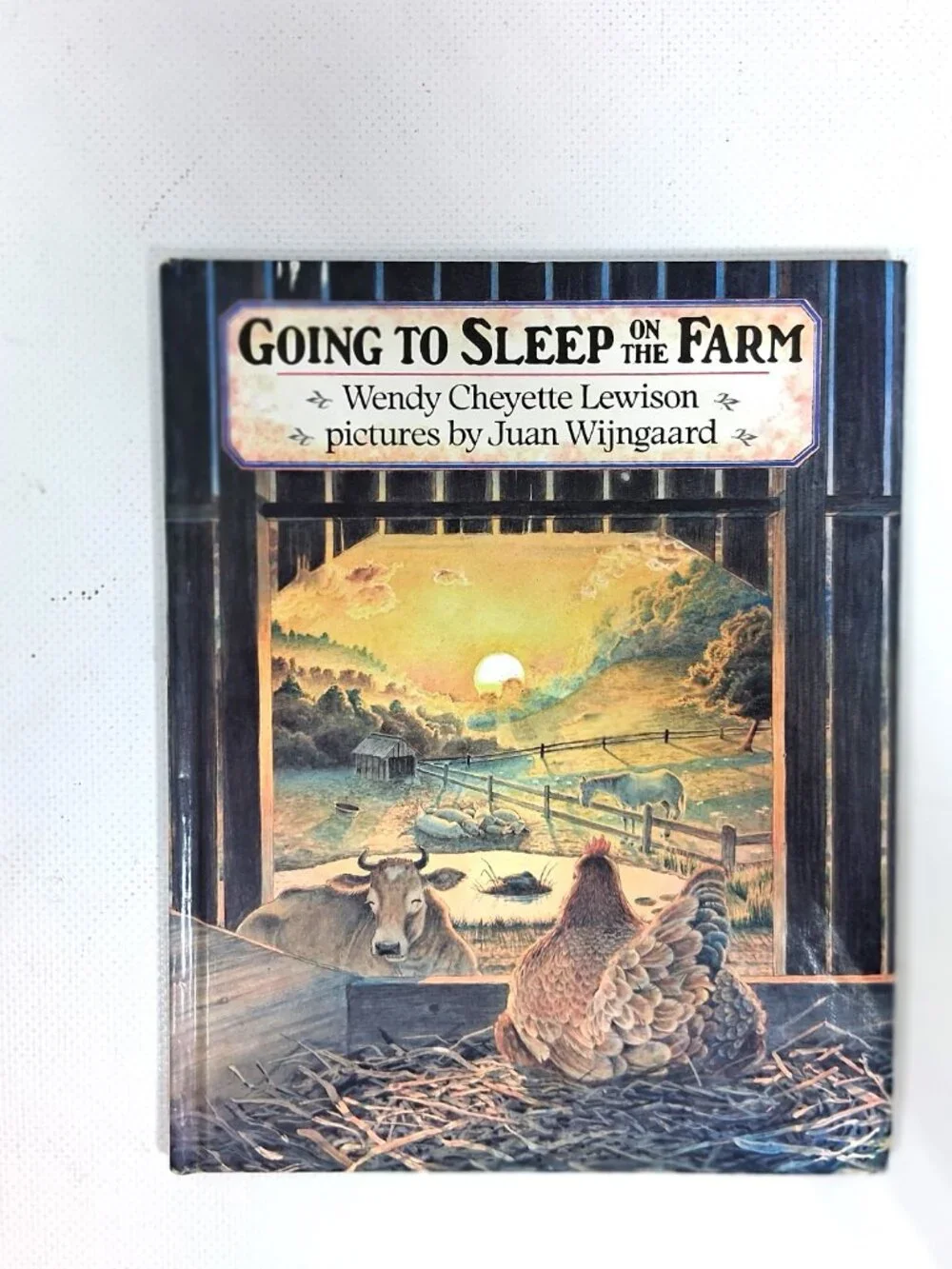 Going To Sleep On The Farm by Wendy Cheyette Lewison, Children's Book